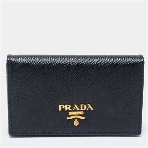 prada french flap wallet|prada card holders.